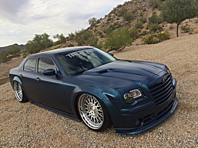 Fiberglass A58 Style Ram Air Hood 05-10 Chrysler 300/300C